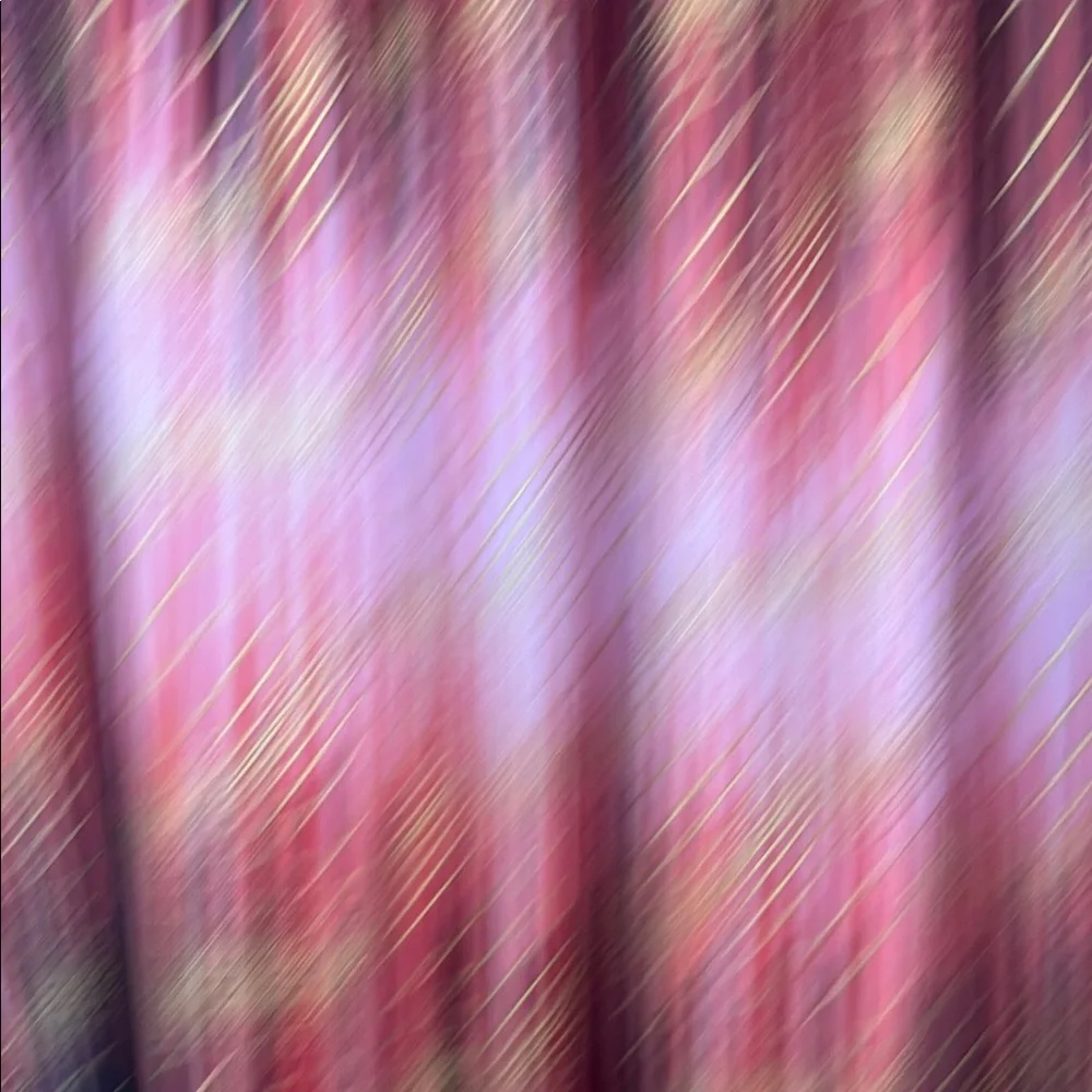 Gold , Pink & Black Long Dress Size L - Picture 3 of 6